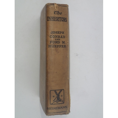 108B - The Inheritors by Joseph Conrad and Ford M Hueffer, first edition. UK P&P Group 2 (£20+VAT for the f... 