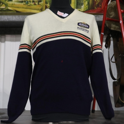 2063 - Rothmans Porsche jumper, size L, with tag. UK P&P Group 2 (£20+VAT for the first lot and £4+VAT for ... 