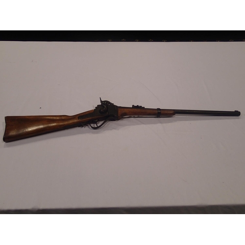 2085 - ***WITHDRAWN***Replica Sharps single action rifle, moving parts. UK P&P Group 3 (£30+VAT for the fir... 