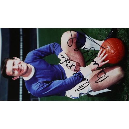 2035 - Collection of mixed signed Everton Football club pictures of players. UK P&P Group 2 (£20+VAT for th... 