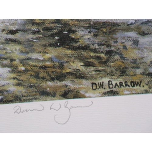 2021 - David Barlow (20th century): artist signed limited edition print, Wigan Pier, 68/850, image 64 x 50c... 