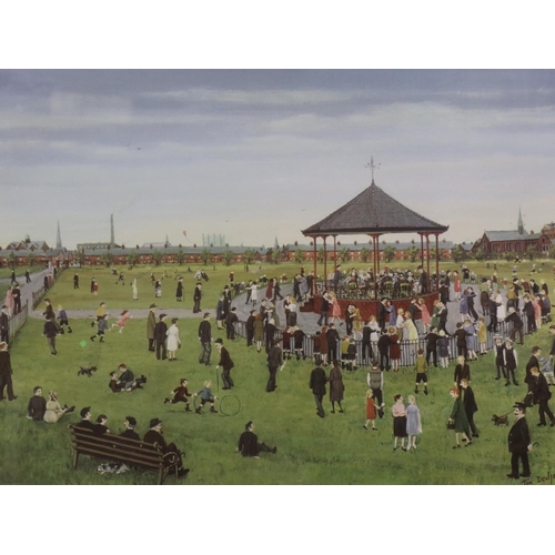 2023 - Tom Dodson (1910-1991): artist signed limited edition print, Dancing in the Park, 377/850 with Studi... 