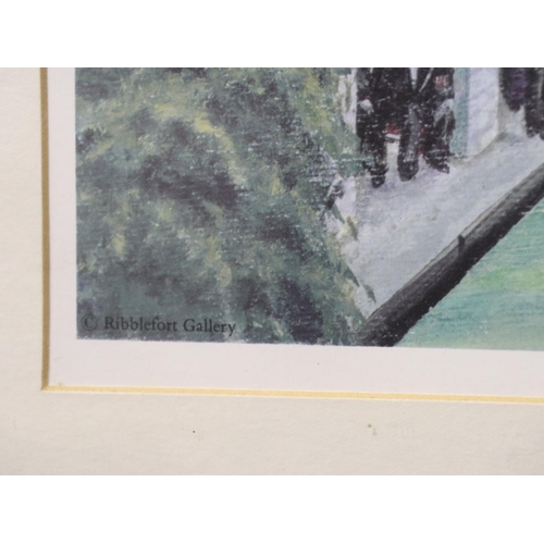 2023 - Tom Dodson (1910-1991): artist signed limited edition print, Dancing in the Park, 377/850 with Studi... 