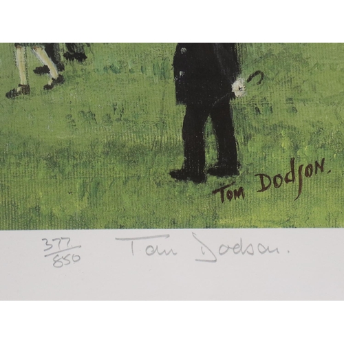 2023 - Tom Dodson (1910-1991): artist signed limited edition print, Dancing in the Park, 377/850 with Studi... 