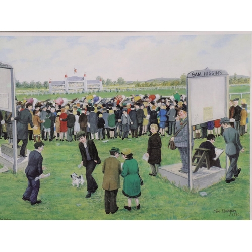 2023 - Tom Dodson (1910-1991): artist signed limited edition print, Dancing in the Park, 377/850 with Studi... 