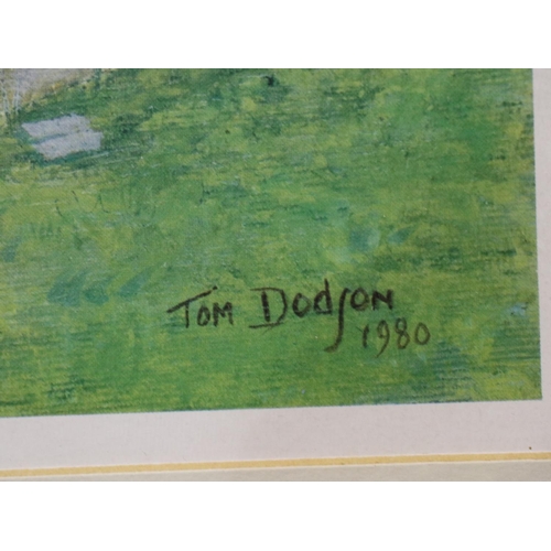 2023 - Tom Dodson (1910-1991): artist signed limited edition print, Dancing in the Park, 377/850 with Studi... 