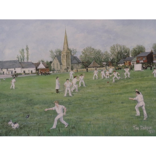 2023 - Tom Dodson (1910-1991): artist signed limited edition print, Dancing in the Park, 377/850 with Studi... 