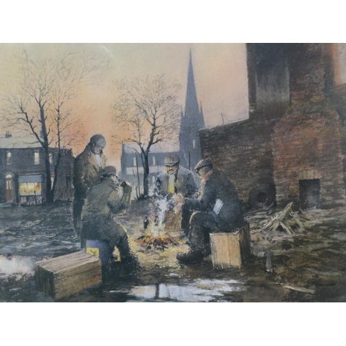 2024 - Geoffrey W Birks (1929-1993): artist signed limited edition print, Snobby Kids, 306/375 with Fine Ar... 