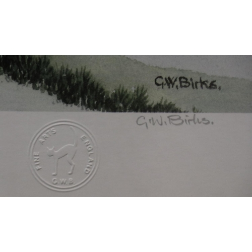 2037 - Geoffrey W Birks (1929-1993): artist signed limited edition print, Pickin Winners, 221/375 with Fine... 