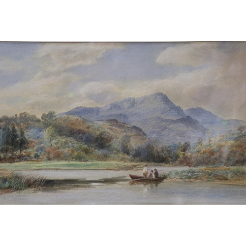 2061 - Attributed to John Frederick Taylor PRWS (1802-1899): watercolour, Nr Langdales in Lake District, un... 