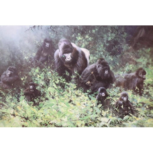 2069 - David Shepherd OBE FRSA (1931-2017): artist signed limited edition print, The Mountain Gorillas of R... 