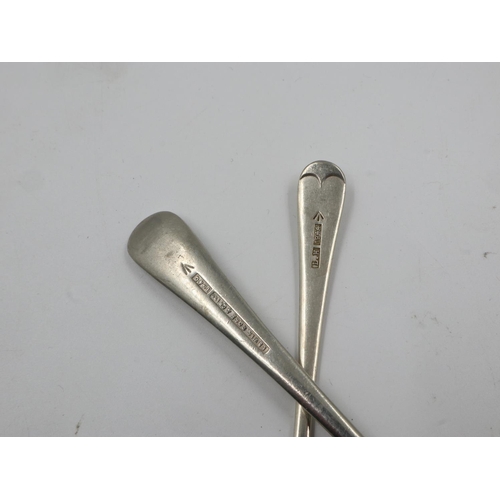 108 - 1940 & 1944 dated military issue steel spoon and fork. UK P&P Group 1 (£16+VAT for the first lot and... 