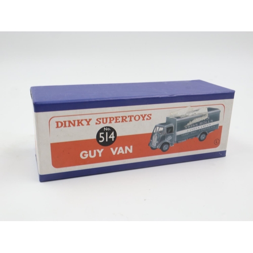 117 - Dinky boxed Guy van No 514, later Atlas Edition. UK P&P Group 1 (£16+VAT for the first lot and £2+VA... 