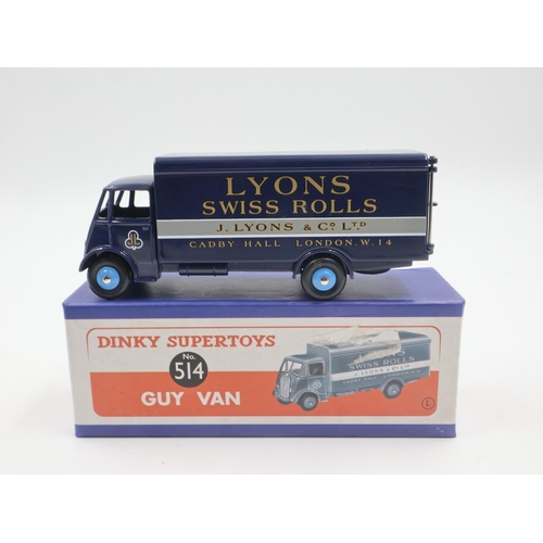 117 - Dinky boxed Guy van No 514, later Atlas Edition. UK P&P Group 1 (£16+VAT for the first lot and £2+VA... 