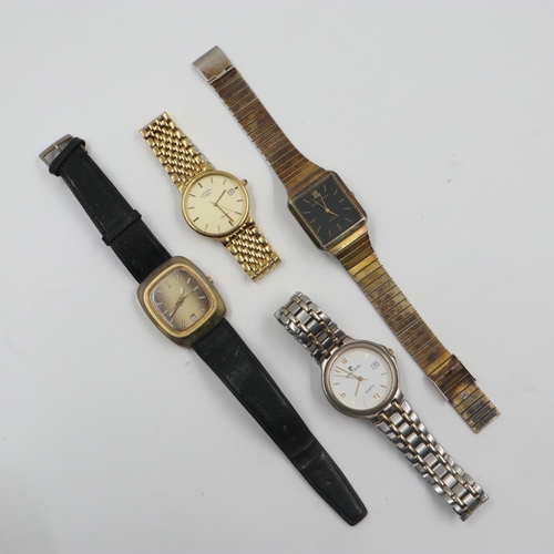 91 - Mixed gents wristwatches including Rotary. UK P&P Group 1 (£16+VAT for the first lot and £2+VAT for ... 