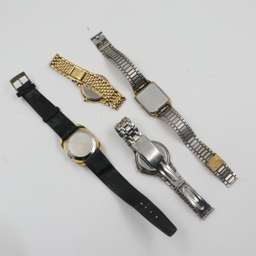 91 - Mixed gents wristwatches including Rotary. UK P&P Group 1 (£16+VAT for the first lot and £2+VAT for ... 