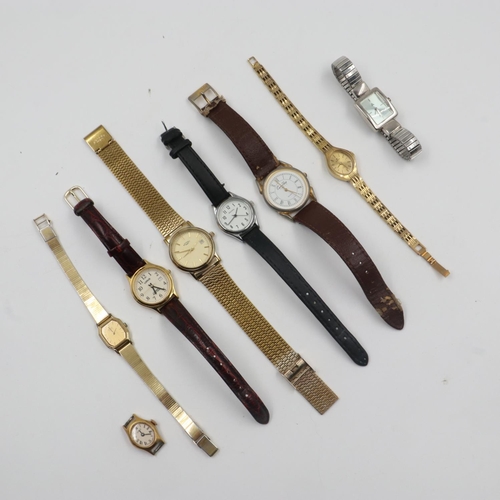 95 - Mixed ladies wristwatches including Rotary and Seiko. UK P&P Group 1 (£16+VAT for the first lot and ... 