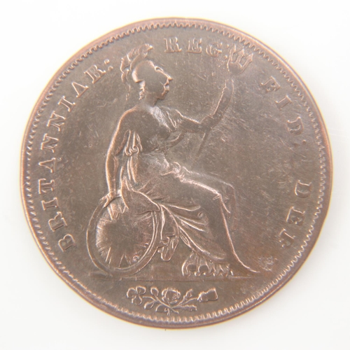 2046 - 1855 penny of Queen Victoria - aVF.  UK P&P Group 0 (£6+VAT for the first lot and £1+VAT for subsequ... 