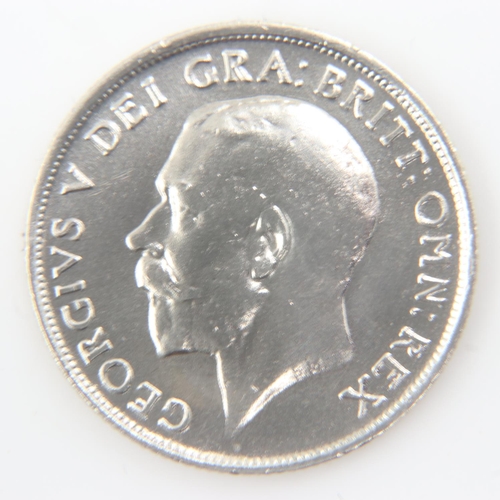 2049 - 1916 silver shilling of George V - gVF.  UK P&P Group 0 (£6+VAT for the first lot and £1+VAT for sub... 