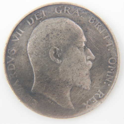 2054 - 1903 silver half crown of Edward VII - VF toned.  UK P&P Group 0 (£6+VAT for the first lot and £1+VA... 