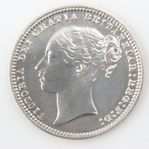 2062 - 1873 die 25 silver shilling of Queen Victoria - nEF.  UK P&P Group 0 (£6+VAT for the first lot and £... 