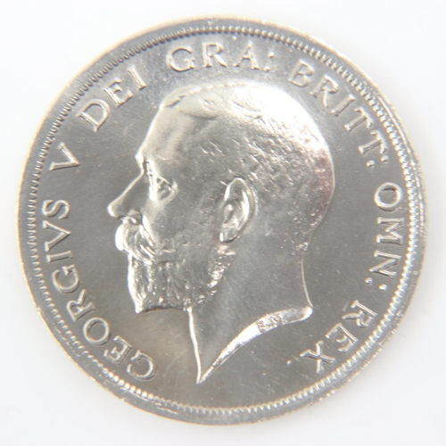 2065 - 1916 silver half crown of George V - aEF.  UK P&P Group 0 (£6+VAT for the first lot and £1+VAT for s... 