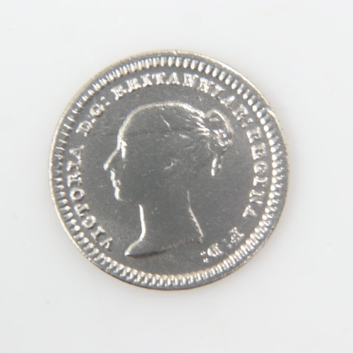 2073 - 1843 silver three-half-pence of Queen Victoria - gVF.  UK P&P Group 0 (£6+VAT for the first lot and ... 