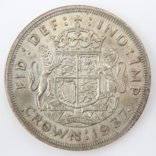 2075 - 1937 silver crown of George VI. UK P&P Group 0 (£6+VAT for the first lot and £1+VAT for subsequent l... 