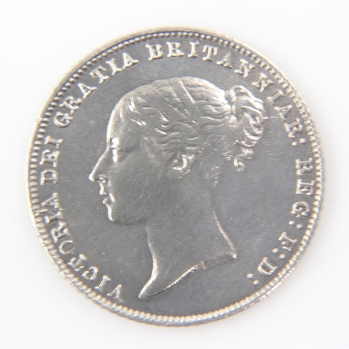 2104 - 1864 die 31 silver sixpence of Queen Victoria - gVF.  UK P&P Group 0 (£6+VAT for the first lot and £... 