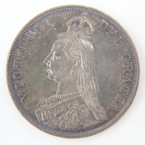 2109 - 1887 silver florin of Queen Victoria. UK P&P Group 0 (£6+VAT for the first lot and £1+VAT for subseq... 