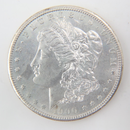 2145 - 1900 USA silver Morgan dollar. UK P&P Group 0 (£6+VAT for the first lot and £1+VAT for subsequent lo... 