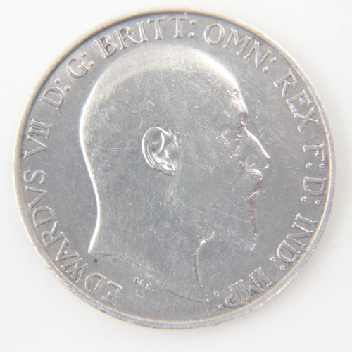 2160 - 1909 silver florin of Edward VII - VF.  UK P&P Group 0 (£6+VAT for the first lot and £1+VAT for subs... 