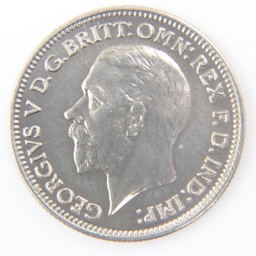 2196 - 1932 silver sixpence of George V - EF.  UK P&P Group 0 (£6+VAT for the first lot and £1+VAT for subs... 