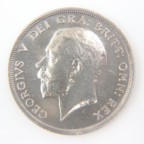 2211 - 1916 silver half crown of George V - gVF.  UK P&P Group 0 (£6+VAT for the first lot and £1+VAT for s... 