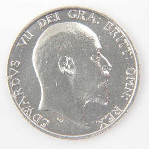 2217 - 1910 silver shilling of Edward VII - gVF.  UK P&P Group 0 (£6+VAT for the first lot and £1+VAT for s... 