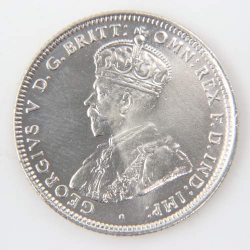 2239 - 1927 Australian silver shilling of George V - gEF.  UK P&P Group 0 (£6+VAT for the first lot and £1+... 