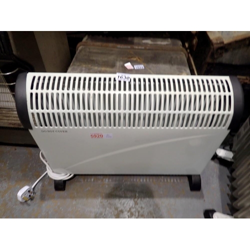 1630 - 2000w freestanding convector heater. All electrical items in this lot have been PAT tested for safet... 