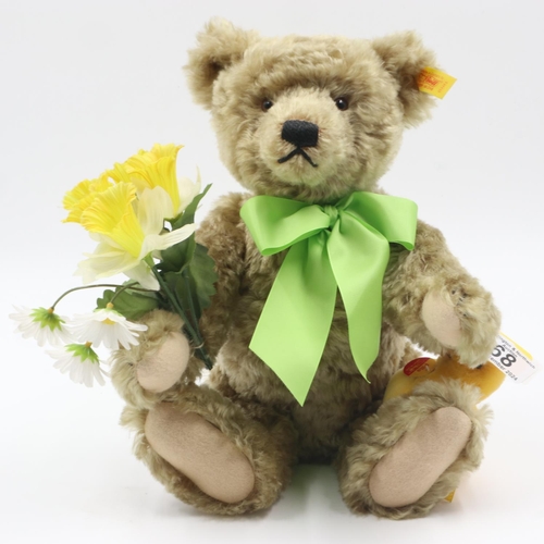 68 - Steiff Spring bear with growler, H: 35cm. UK P&P Group 1 (£16+VAT for the first lot and £2+VAT for s... 