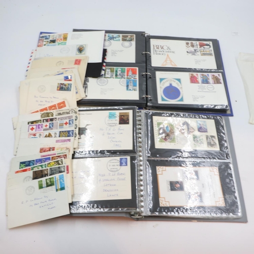 98 - Two albums of 1st day covers from 1976. UK P&P Group 2 (£20+VAT for the first lot and £4+VAT for sub... 