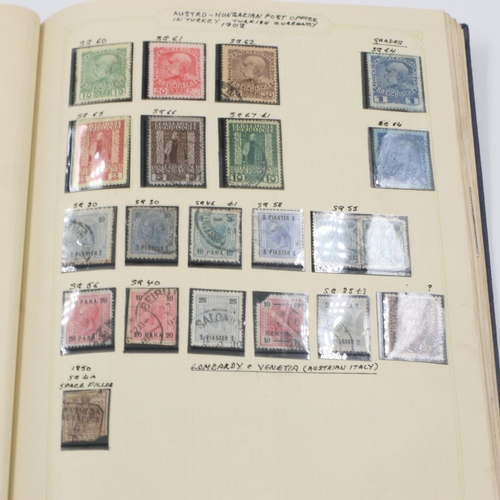 128 - Album of Austro Hungarian and Austria stamps to 1947. UK P&P Group 1 (£16+VAT for the first lot and ... 