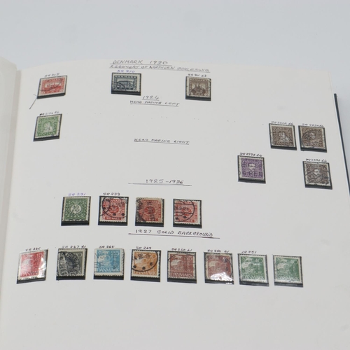 131 - Album of early Denmark and Greek stamps. UK P&P Group 2 (£20+VAT for the first lot and £4+VAT for su... 