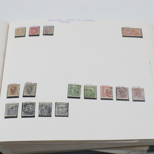 131 - Album of early Denmark and Greek stamps. UK P&P Group 2 (£20+VAT for the first lot and £4+VAT for su... 