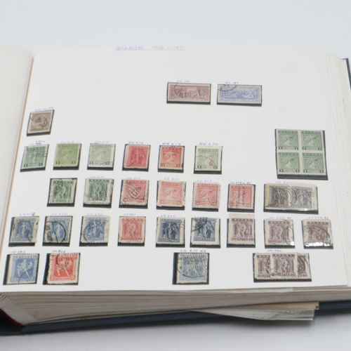 131 - Album of early Denmark and Greek stamps. UK P&P Group 2 (£20+VAT for the first lot and £4+VAT for su... 