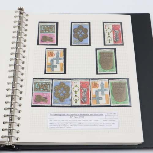 132 - Album of Czechoslovakia stamps, 1968-1970, including blocks. UK P&P Group 1 (£16+VAT for the first l... 