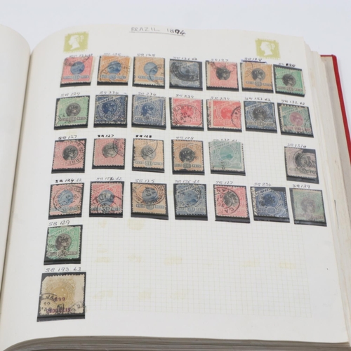 135 - Mixed south America stamp album. UK P&P Group 1 (£16+VAT for the first lot and £2+VAT for subsequent... 