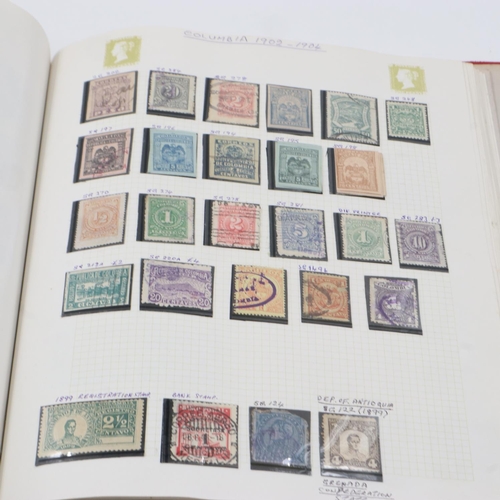 135 - Mixed south America stamp album. UK P&P Group 1 (£16+VAT for the first lot and £2+VAT for subsequent... 