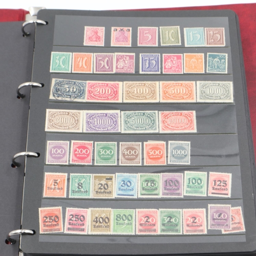 138 - German stamp album, including WWII. UK P&P Group 1 (£16+VAT for the first lot and £2+VAT for subsequ... 