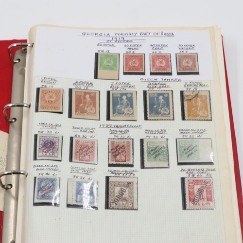 140 - Album of early Russian and Russian satellite states. UK P&P Group 1 (£16+VAT for the first lot and £... 