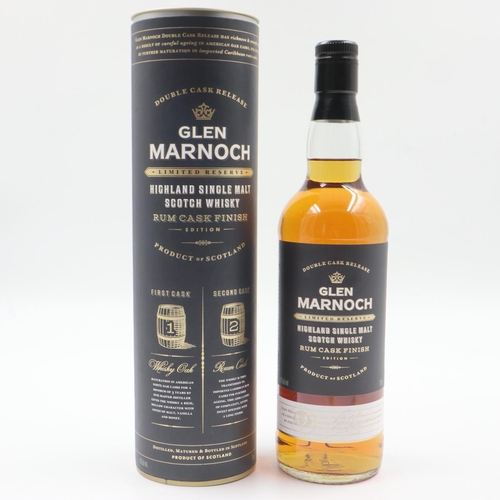 149 - Glen Marnoch limited release single malt Scotch whisky rum cask finish, 70cl in card sleeve. UK P&P ... 