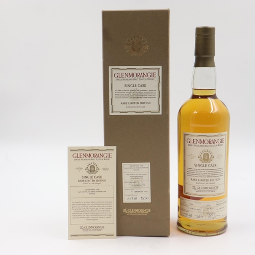 156 - Glenmorangie 1995 single cask 3170 Scotch whisky, bottled at cask strength 59.6 vol, 75cl, 63/297, w... 